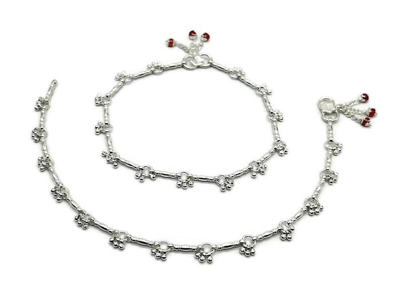 925 Sterling Silver Anklet / Silver Payal / Silver Anklet / Silver Bride Anklet / Silver Payal / Silver Designer Payal