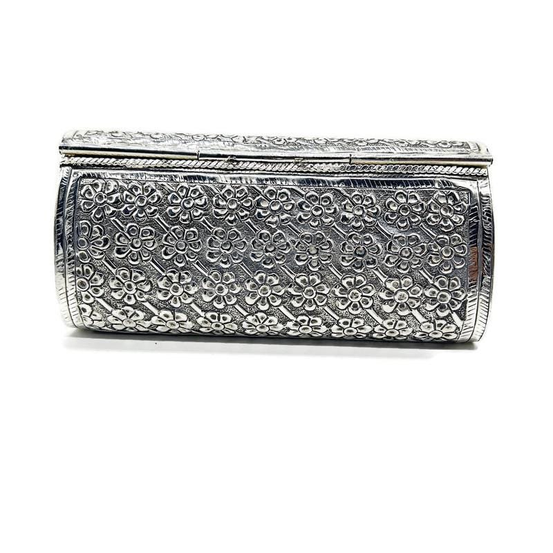 925 Sterling Silver Clutch / Silver Purse For Women / Girl