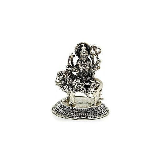 925 Sterling Silver Durga Maa Idol