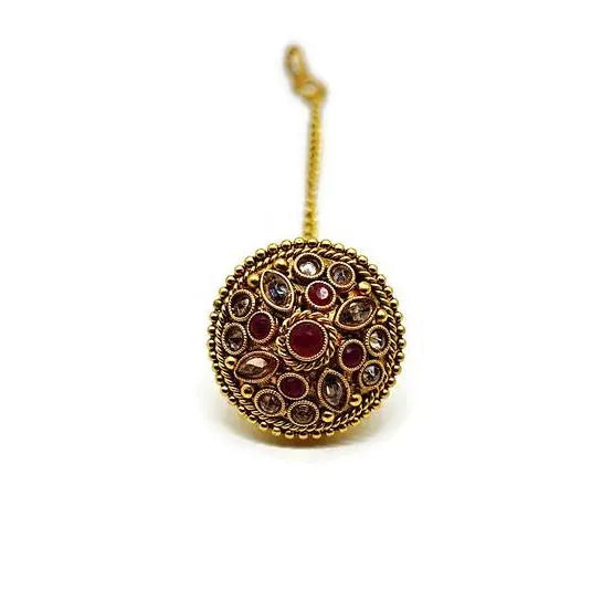 Antique Borla / Mang Tikka /Classic Design/Indian Traditional Rajasthani Borla/ Rajasthani Tikka/ Borla /Indian jewelry