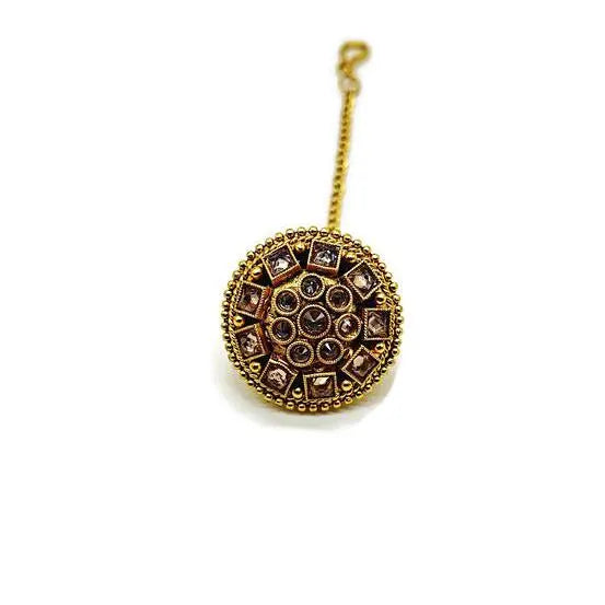 Antique Borla / Mang Tikka /Classic Design/Indian Traditional Rajasthani Borla/ Rajasthani Tikka/ Borla /Indian jewelry
