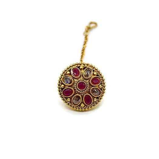 Antique Borla / Mang Tikka /Classic Design/Indian Traditional Rajasthani Borla/ Rajasthani Tikka/ Borla /Indian jewelry