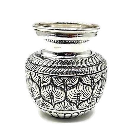 925 Sterling Silver Kalash Lota / Silver Lota at Best Price in Etsy / Silver Kalash / Lota for Puja
