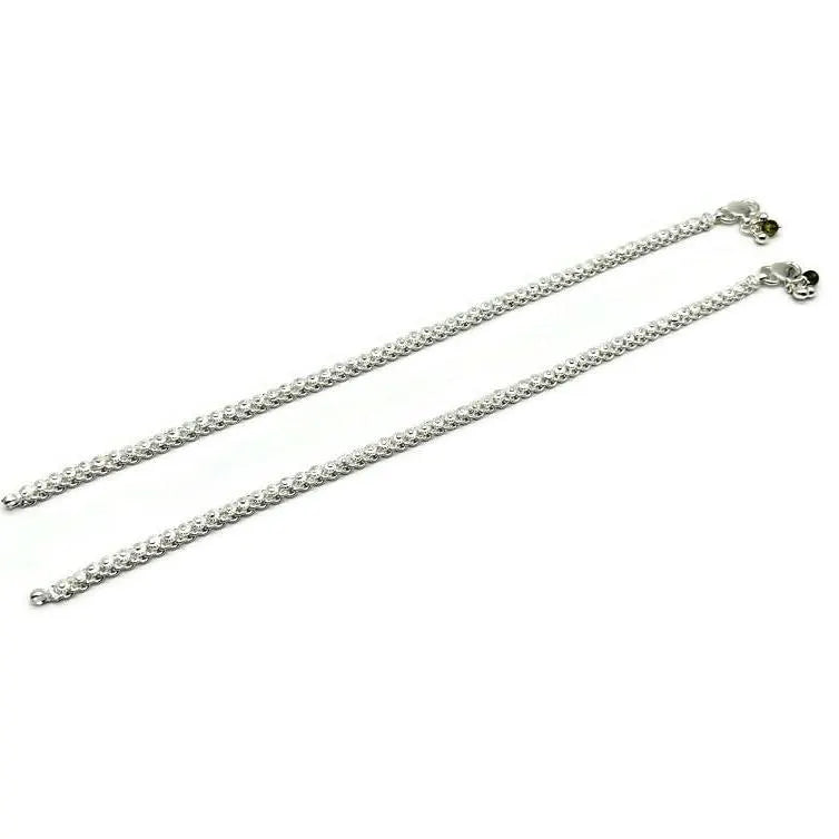 925 Sterling Silver Anklet / Silver Payal / Silver Anklet / Silver Bride Anklet / Silver Payal / Silver Designer Payal