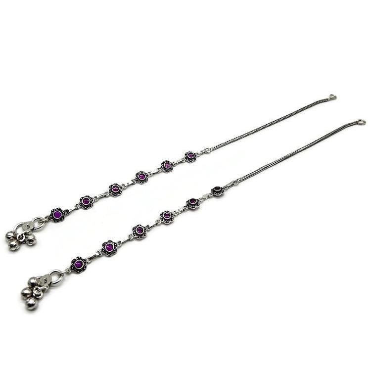 925 Sterling Silver Anklet / Silver Payal / Silver Anklet / Silver Bride Anklet / Silver Payal / Silver Designer Payal