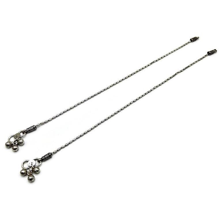 925 Sterling Silver Anklet / Silver Payal / Silver Anklet / Silver Bride Anklet / Silver Payal / Silver Designer Payal