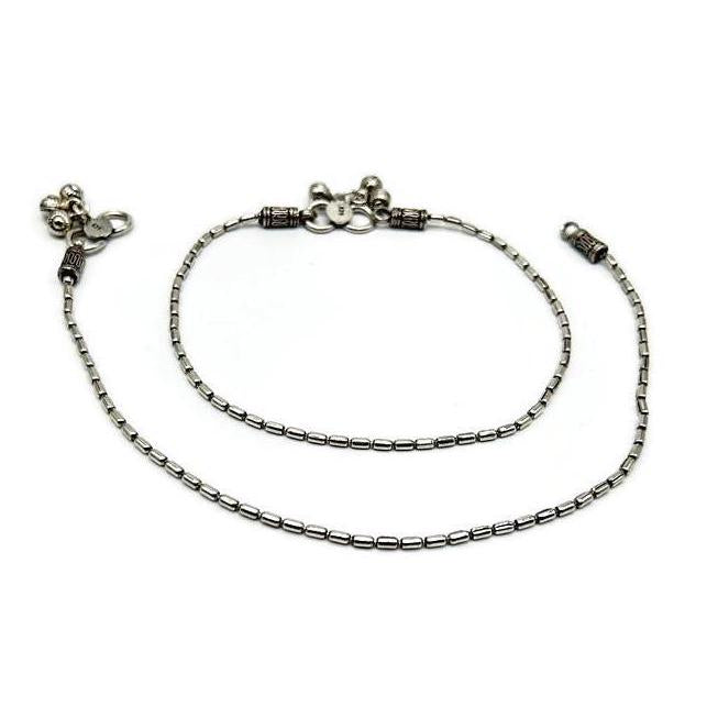 925 Sterling Silver Anklet / Silver Payal / Silver Anklet / Silver Bride Anklet / Silver Payal / Silver Designer Payal