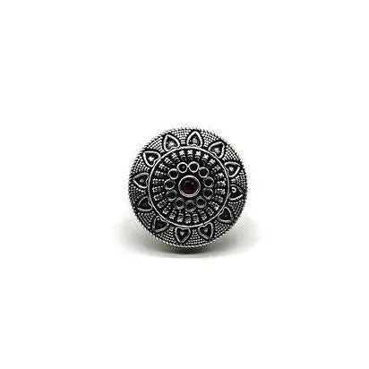 925 Sterling Silver Borla /Classic Design/Indian Traditional Rajasthani Silver Borla/ Silver Rajasthani Tikka/ Silver Borla /Indian jewelry