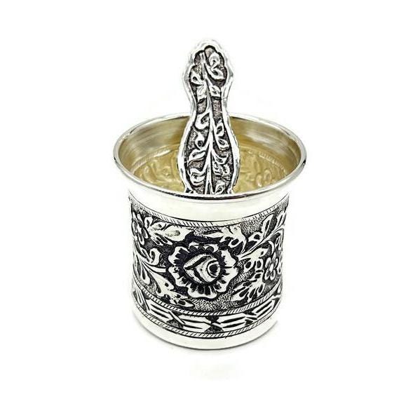 925 Sterling Silver Panchpatra / Silver Achmani
