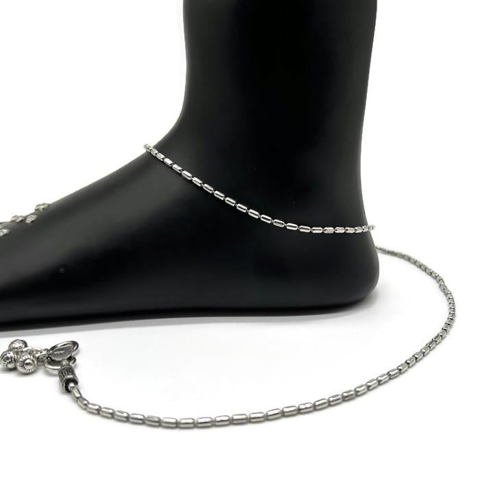 925 Sterling Silver Anklet / Silver Payal / Silver Anklet / Silver Bride Anklet / Silver Payal / Silver Designer Payal