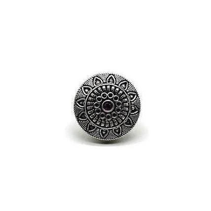 925 Sterling Silver Borla /Classic Design/Indian Traditional Rajasthani Silver Borla/ Silver Rajasthani Tikka/ Silver Borla /Indian jewelry