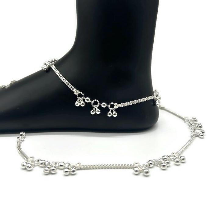 Pure Silver Anklet / Silver Payal / Silver Anklet / Silver Bride Anklet / Silver Payal / Silver Designer Payal