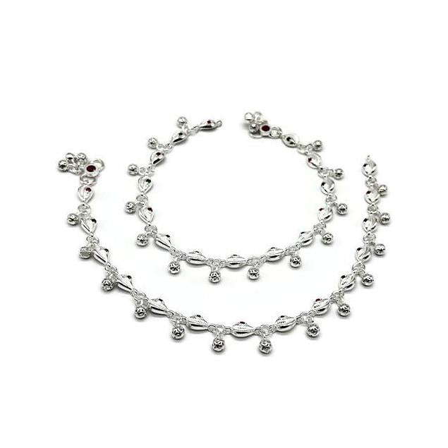 925 Sterling Silver Anklet / Silver Payal / Silver Anklet / Silver Bride Anklet / Silver Payal / Silver Designer Payal