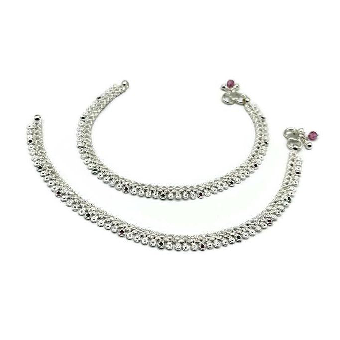 925 Sterling Silver Anklet / Silver Payal / Silver Anklet / Silver Bride Anklet / Silver Payal / Silver Designer Payal