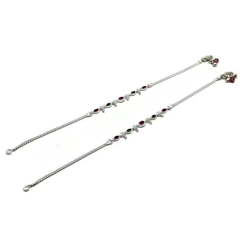 925 Sterling Silver Anklet / Silver Payal / Silver Anklet / Silver Bride Anklet / Silver Payal / Silver Designer Payal