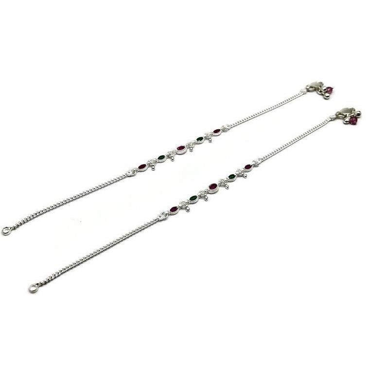 925 Sterling Silver Anklet / Silver Payal / Silver Anklet / Silver Bride Anklet / Silver Payal / Silver Designer Payal