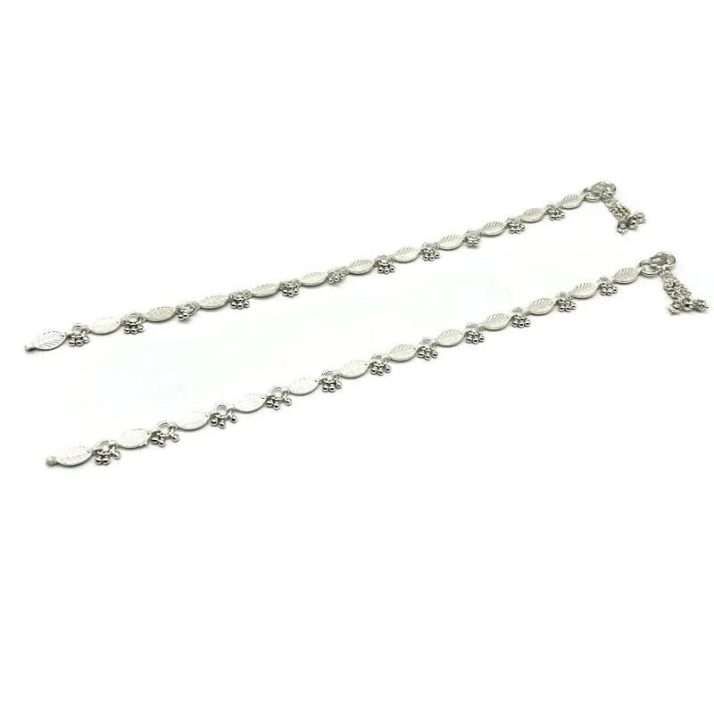 925 Sterling Silver Anklet / Silver Payal / Silver Anklet / Silver Bride Anklet / Silver Payal / Silver Designer Payal
