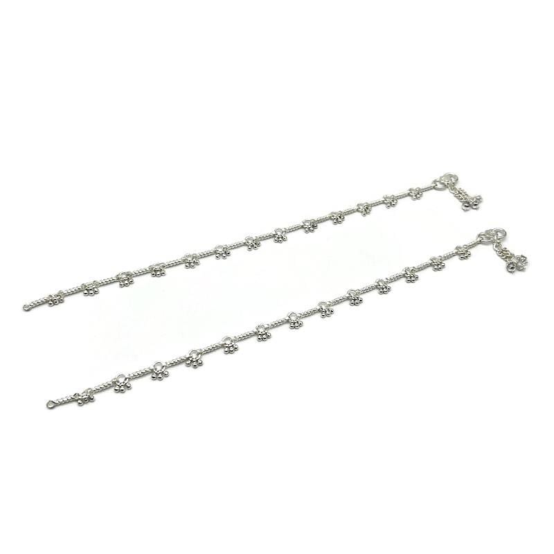 925 Sterling Silver Anklet / Silver Payal / Anklet32