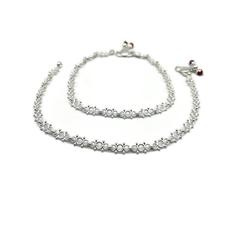 925 Sterling Silver Anklet / Silver Payal / Anklet33