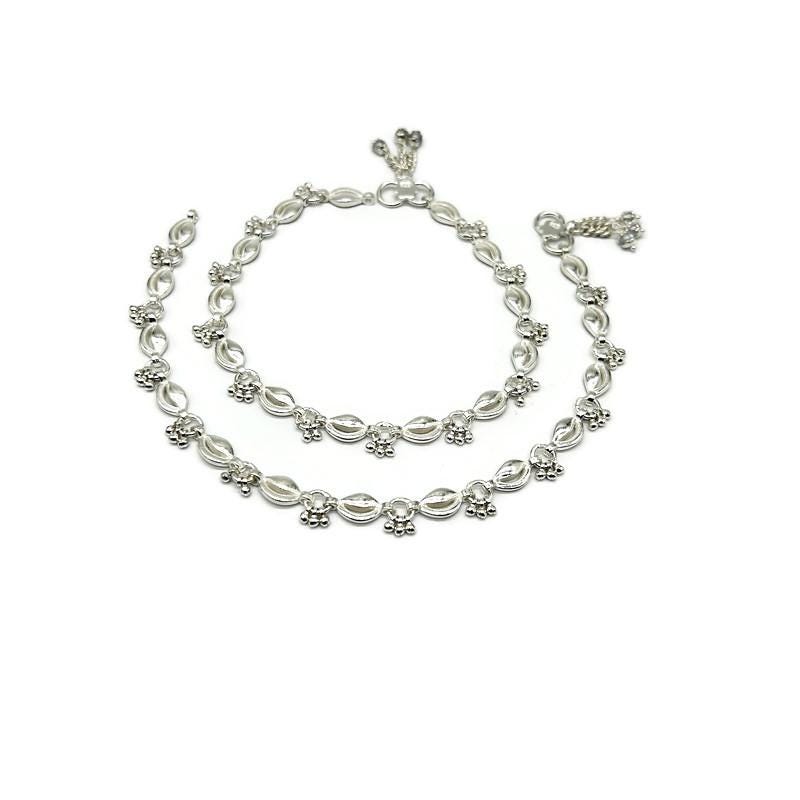 925 Sterling Silver Anklet / Silver Payal / Anklet36