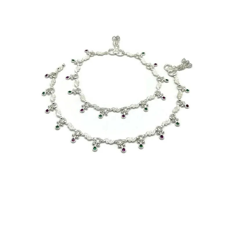 925 Sterling Silver Anklet / Silver Payal / Silver Anklet / Silver Bride Anklet / Silver Payal / Silver Designer Payal
