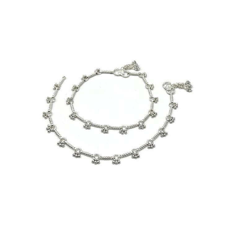 925 Sterling Silver Anklet / Silver Payal / Anklet32
