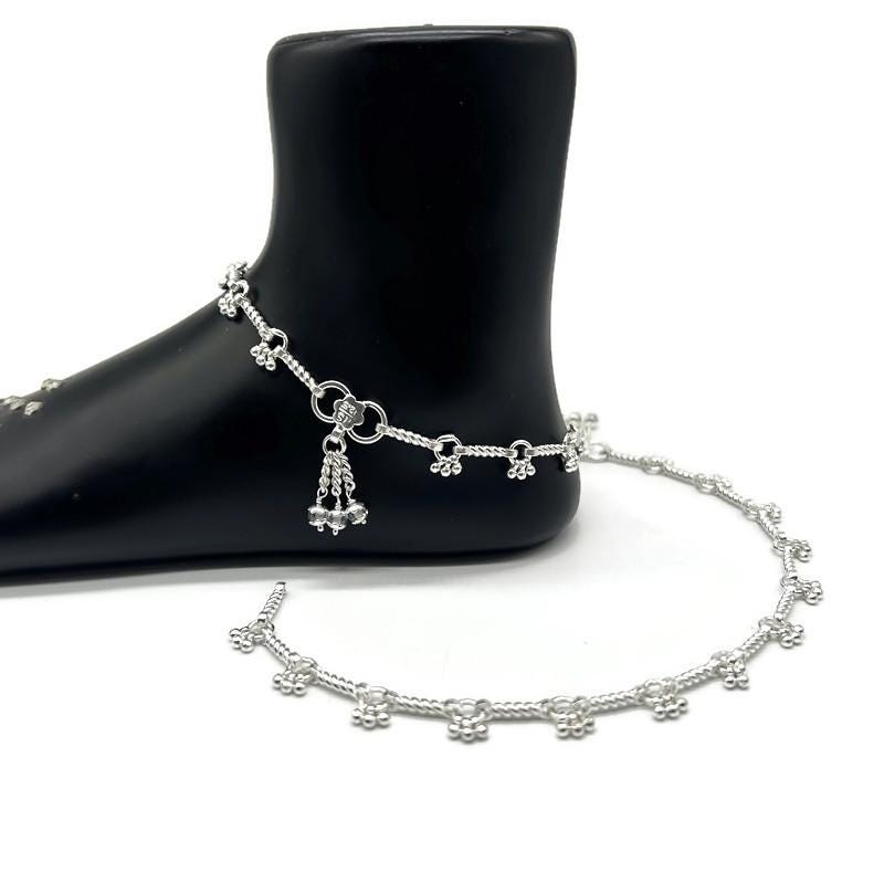 925 Sterling Silver Anklet / Silver Payal / Anklet32