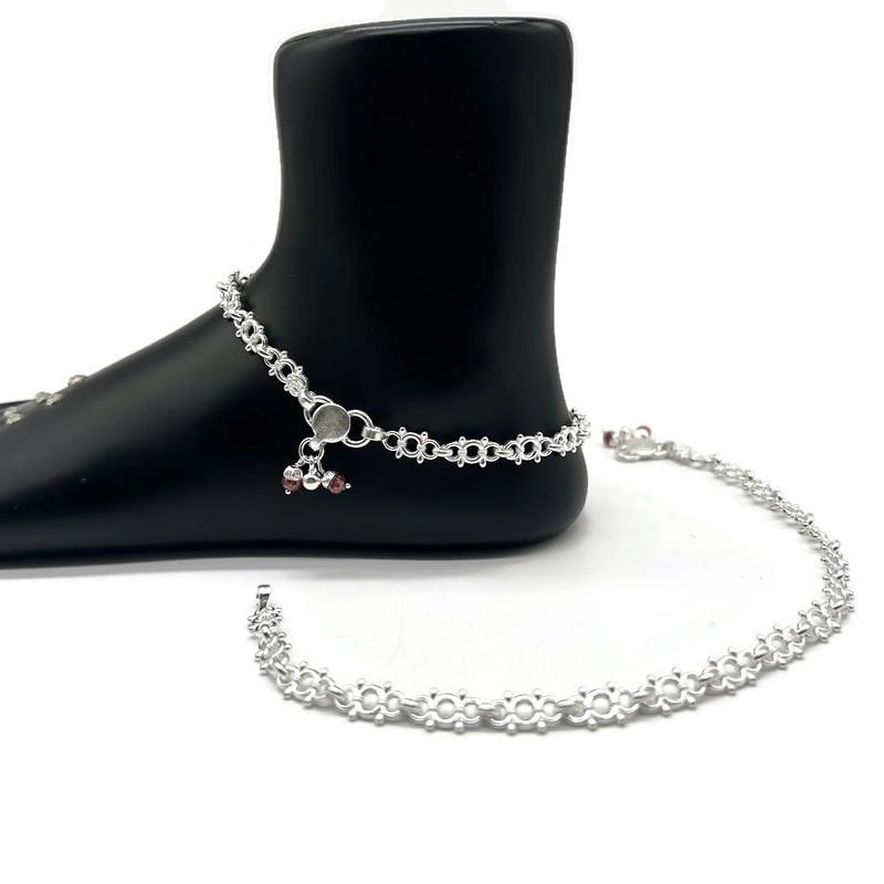 925 Sterling Silver Anklet / Silver Payal / Anklet33