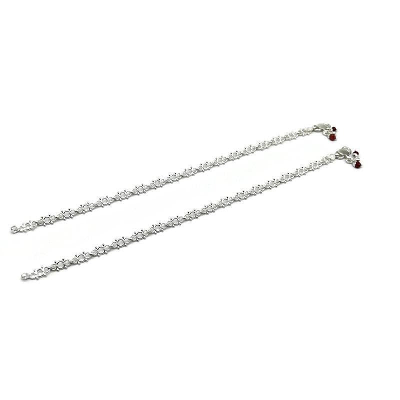 925 Sterling Silver Anklet / Silver Payal / Anklet33