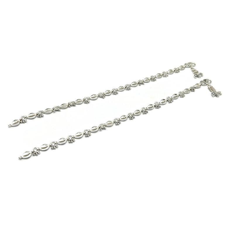 925 Sterling Silver Anklet / Silver Payal / Anklet36