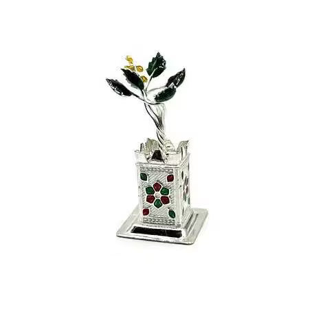 925 Sterling Silver Tulsi Plant For Home / Office.