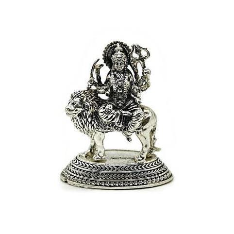 925 Sterling Silver Durga Maa Idol