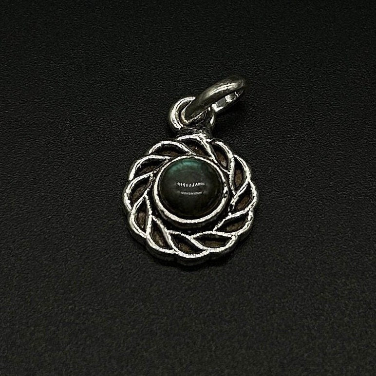 925 Sterling Silver Laborite Pendant, Silver Pendant Laborite, Silver Pendant, Silver Pendant, Valentine Gift