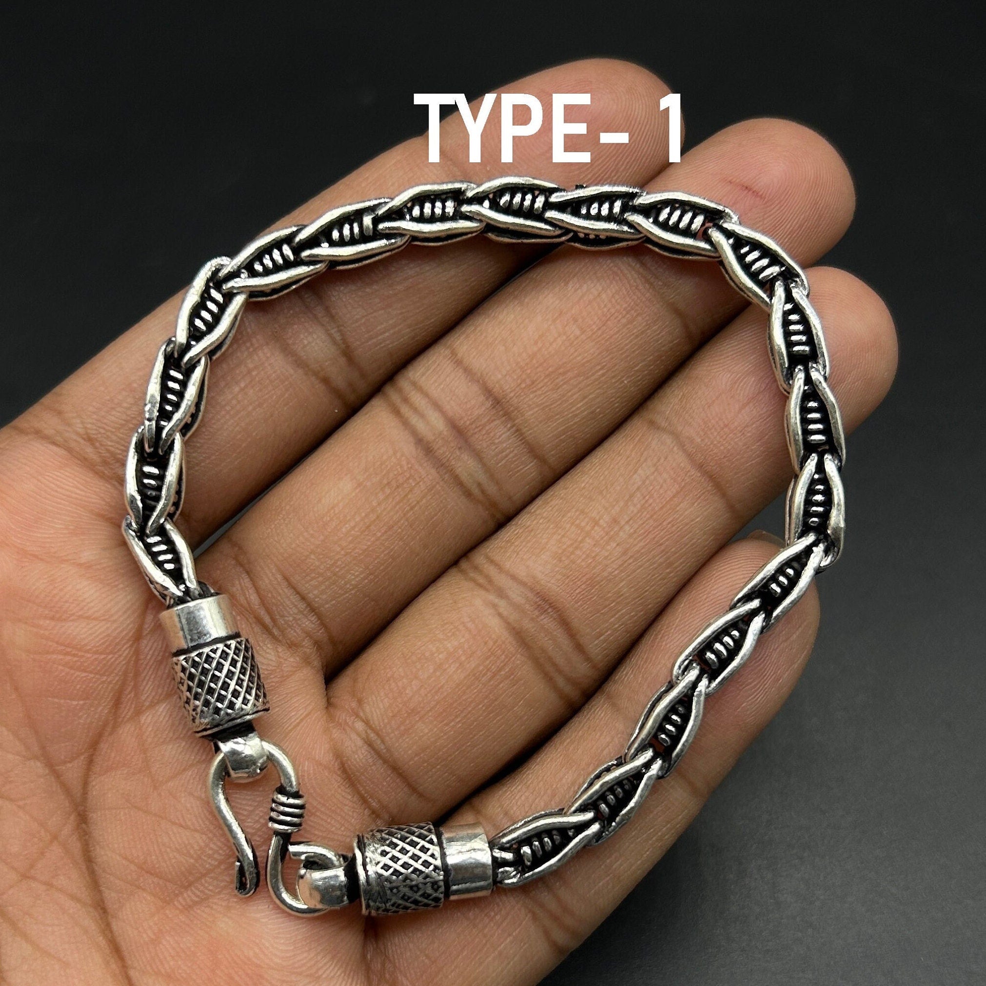 925 Sterling Silver Men's bracelet