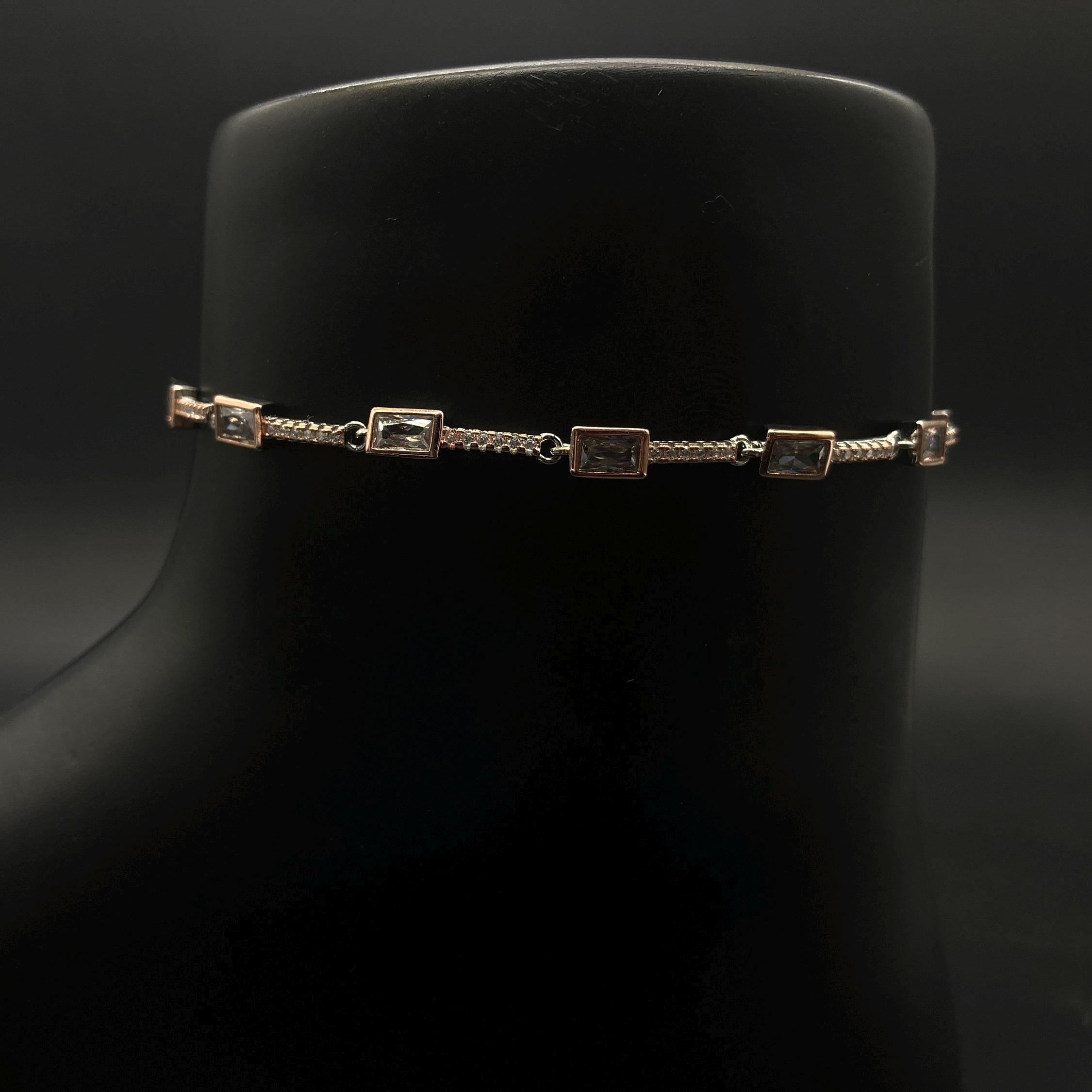925 Sterling Silver RoseGold Bracelets