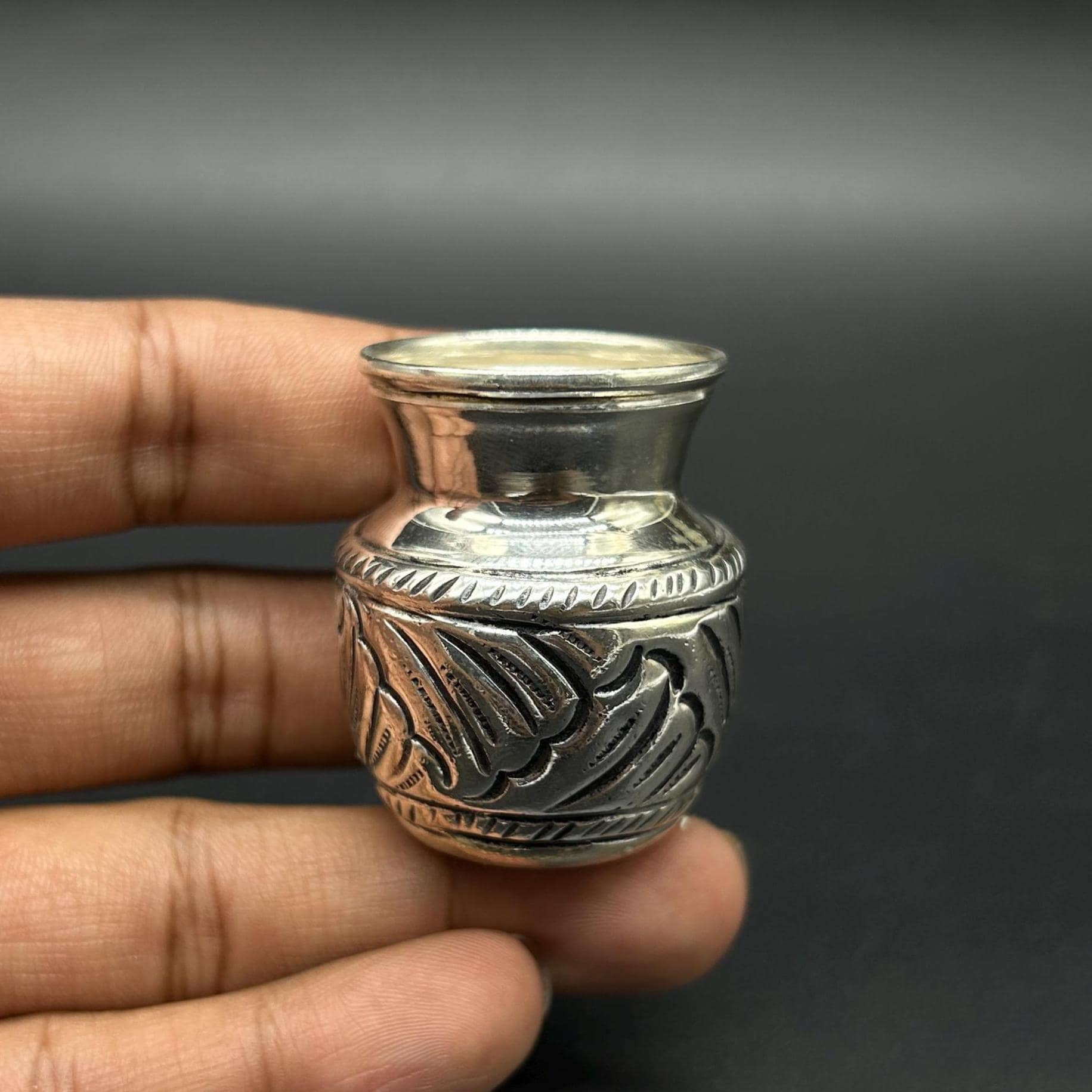 925 Sterling Silver Kalash Lota / Silver Lota at Best Price in Etsy / Silver Kalash / Lota for Puja