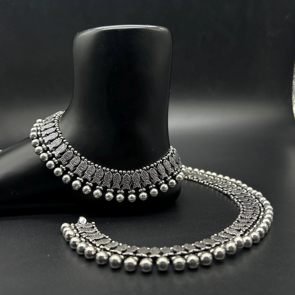 925 Sterling Silver Anklet / Silver Payal / Silver Anklet / Silver Bride Anklet / Silver Payal / Silver Designer Payal