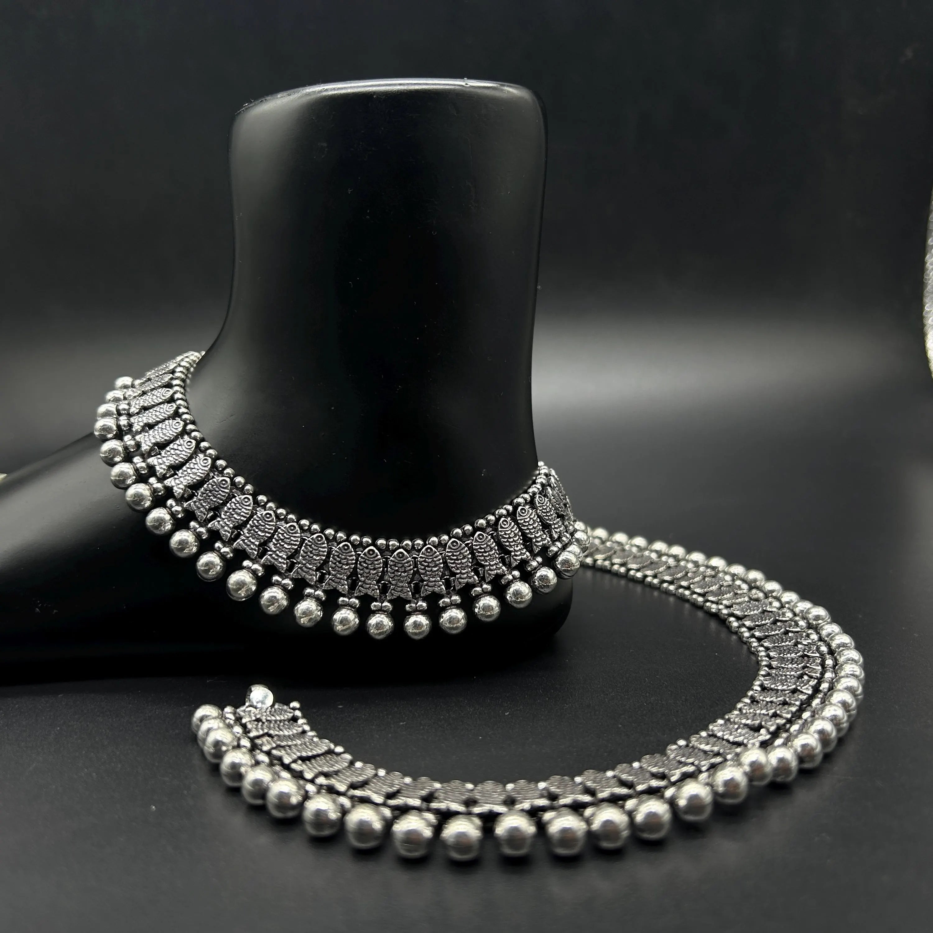 925 Sterling Silver Anklet / Silver Payal / Silver Anklet / Silver Bride Anklet / Silver Payal / Silver Designer Payal