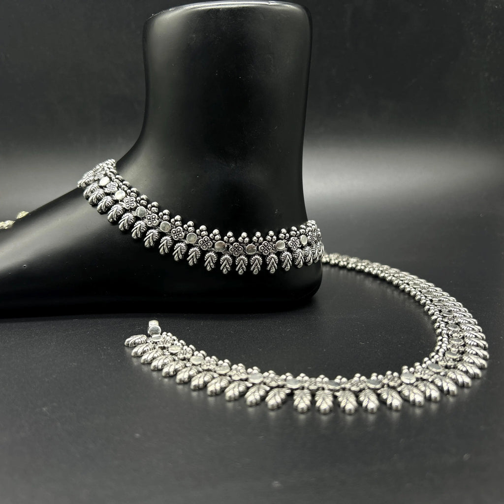 925 Sterling Silver Anklet / Silver Payal / Silver Anklet / Silver Bride Anklet / Silver Payal / Silver Designer Payal
