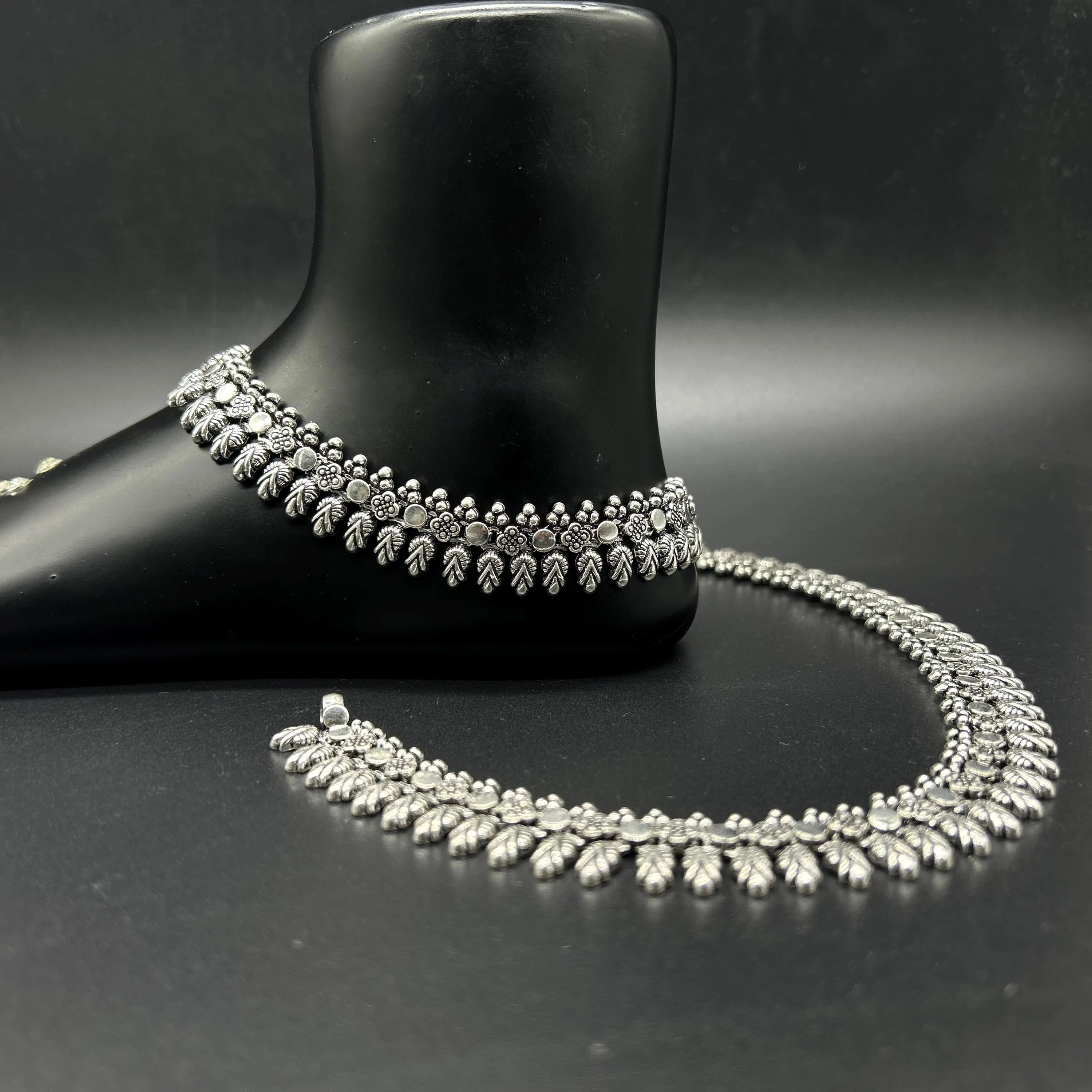 925 Sterling Silver Anklet / Silver Payal / Silver Anklet / Silver Bride Anklet / Silver Payal / Silver Designer Payal