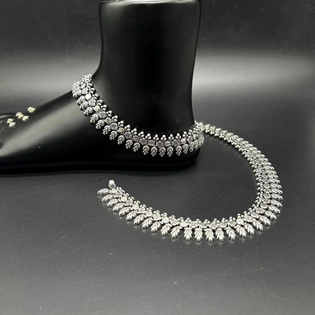 925 Sterling Silver Anklet / Silver Payal / Silver Anklet / Silver Bride Anklet / Silver Payal / Silver Designer Payal