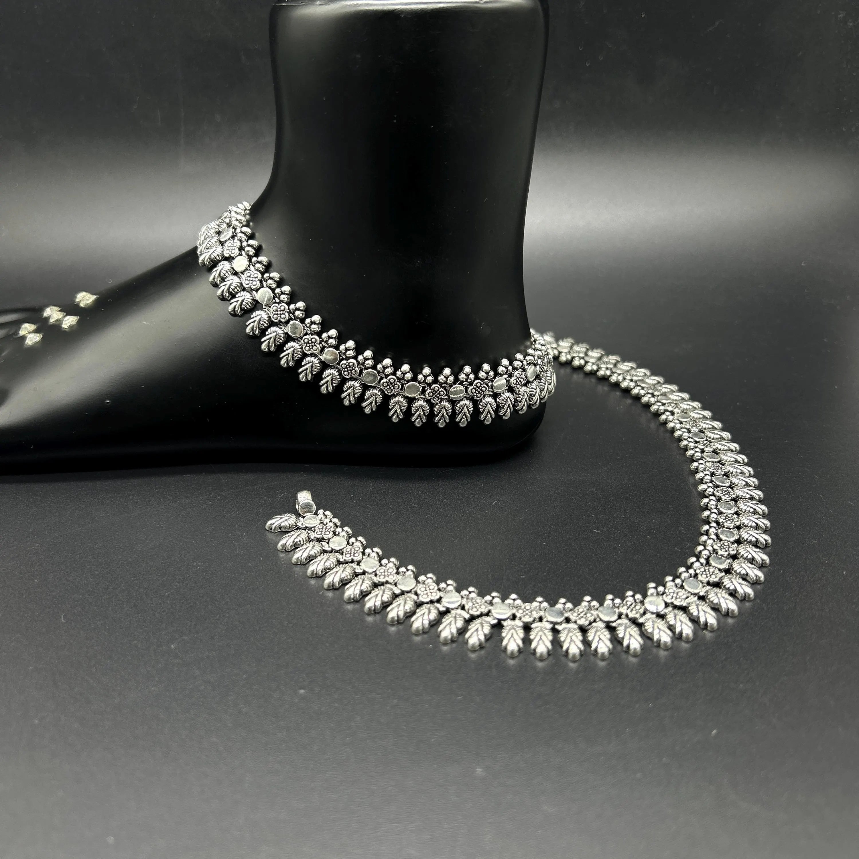 925 Sterling Silver Anklet / Silver Payal / Silver Anklet / Silver Bride Anklet / Silver Payal / Silver Designer Payal