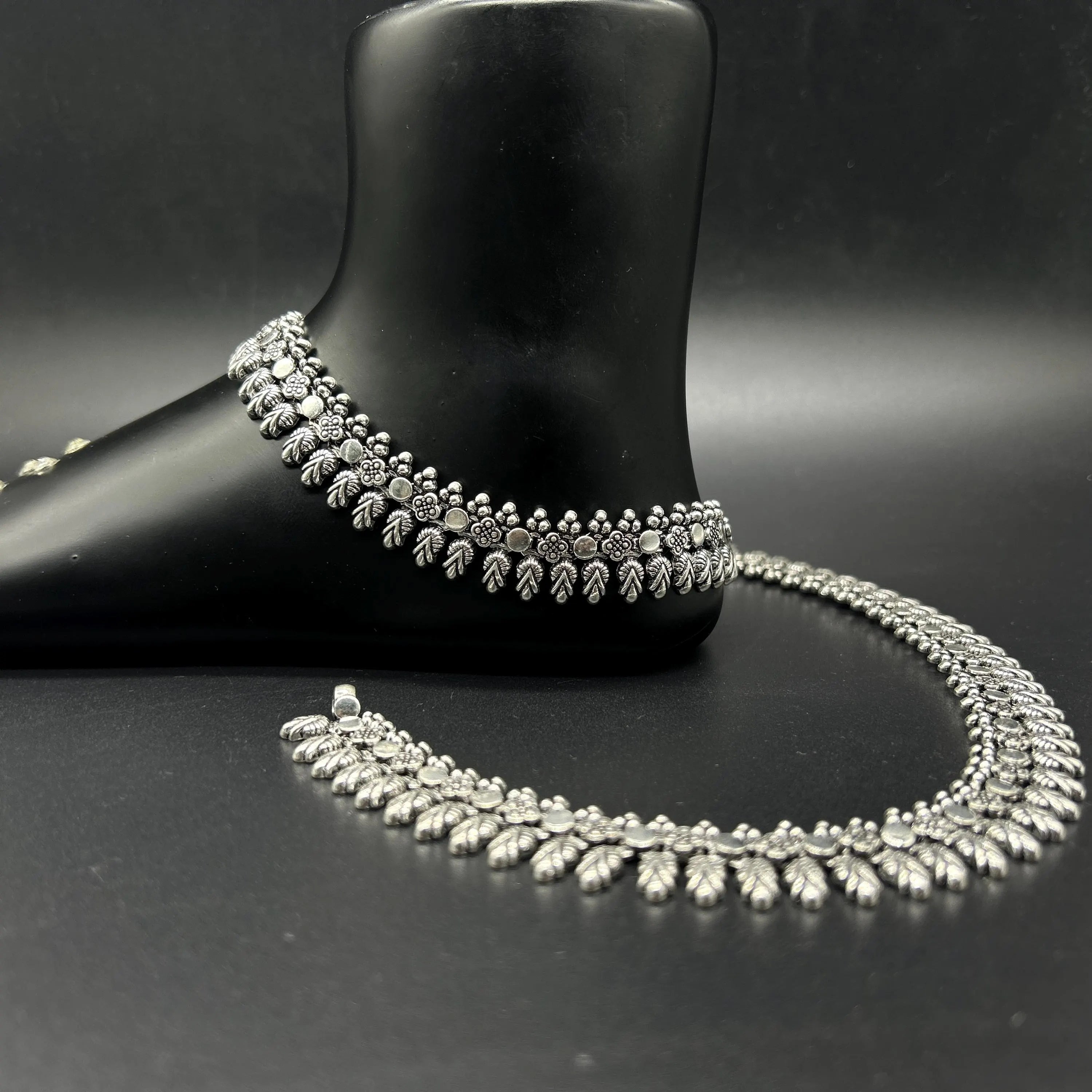 925 Sterling Silver Anklet / Silver Payal / Silver Anklet / Silver Bride Anklet / Silver Payal / Silver Designer Payal