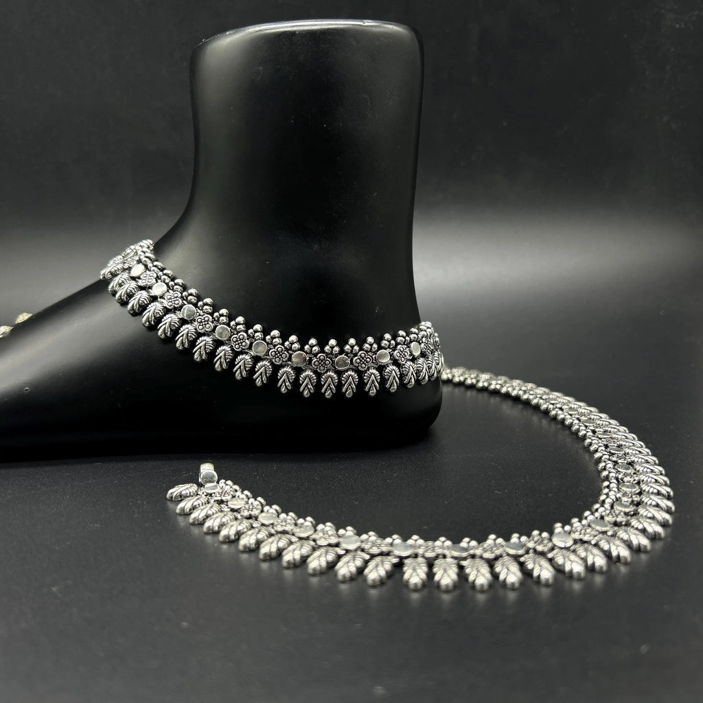 925 Sterling Silver Anklet / Silver Payal / Silver Anklet / Silver Bride Anklet / Silver Payal / Silver Designer Payal