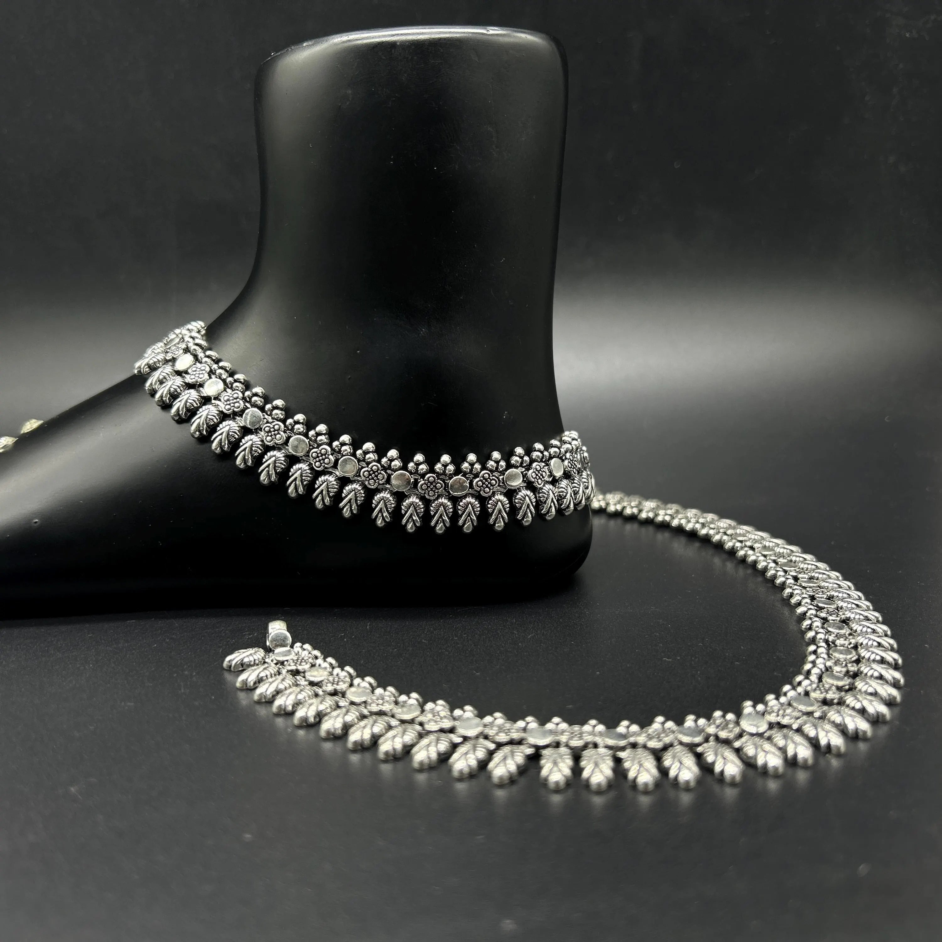 925 Sterling Silver Anklet / Silver Payal / Silver Anklet / Silver Bride Anklet / Silver Payal / Silver Designer Payal
