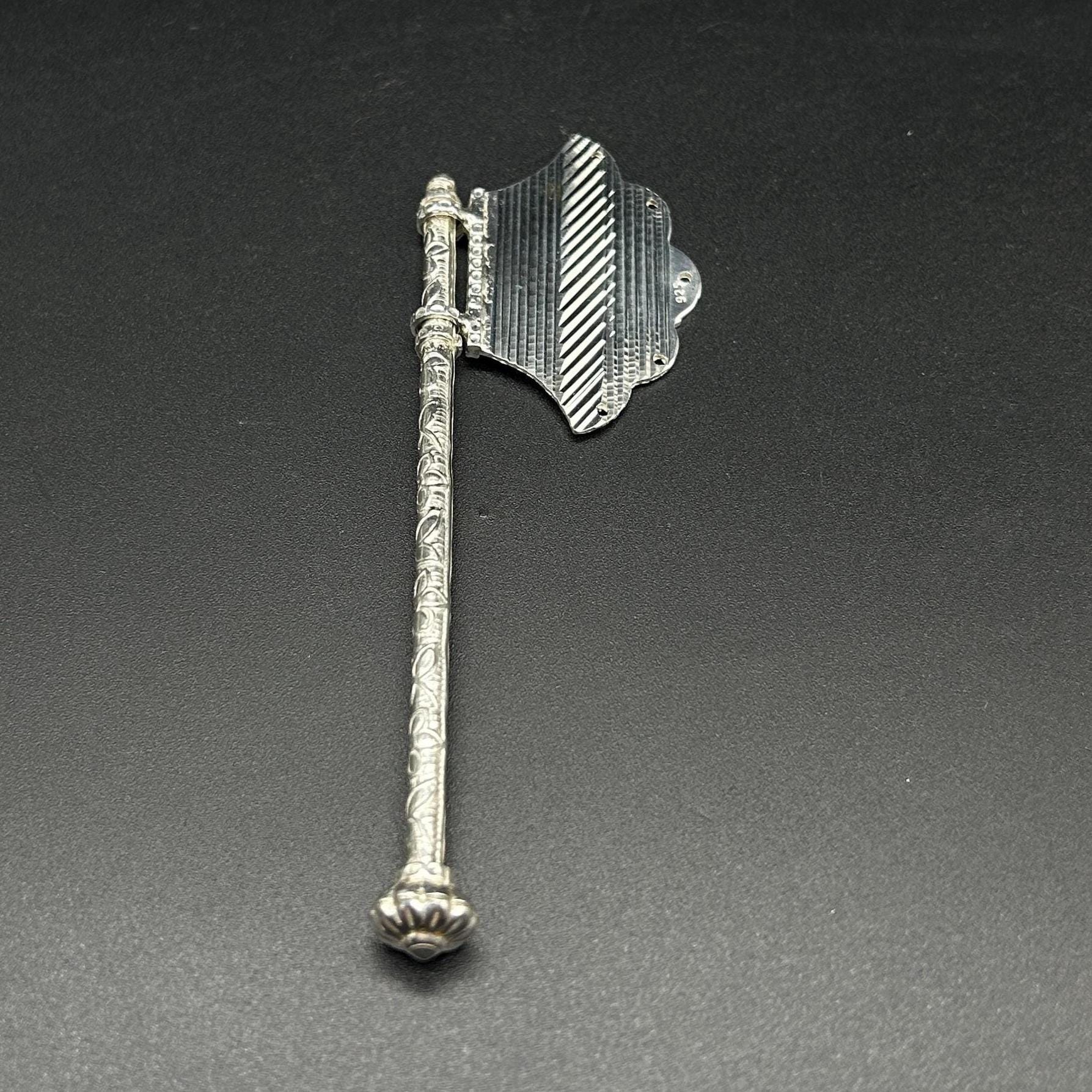 925 Solid silver pankhi, floral design small fan or pankhi for god puja, best gifting to Temple Krishna, silver hand driven fan
