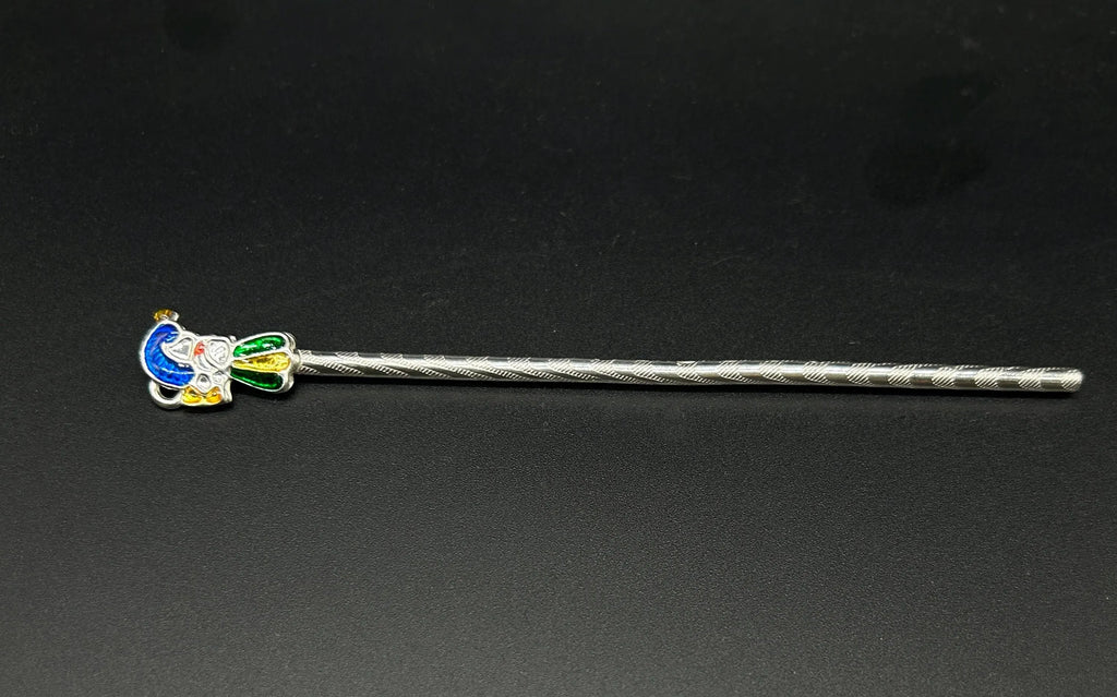 925 Sterling Silver Flute/bansuri for Lord Krishna/laddu Gopal ji and Gifting Purpose Flute