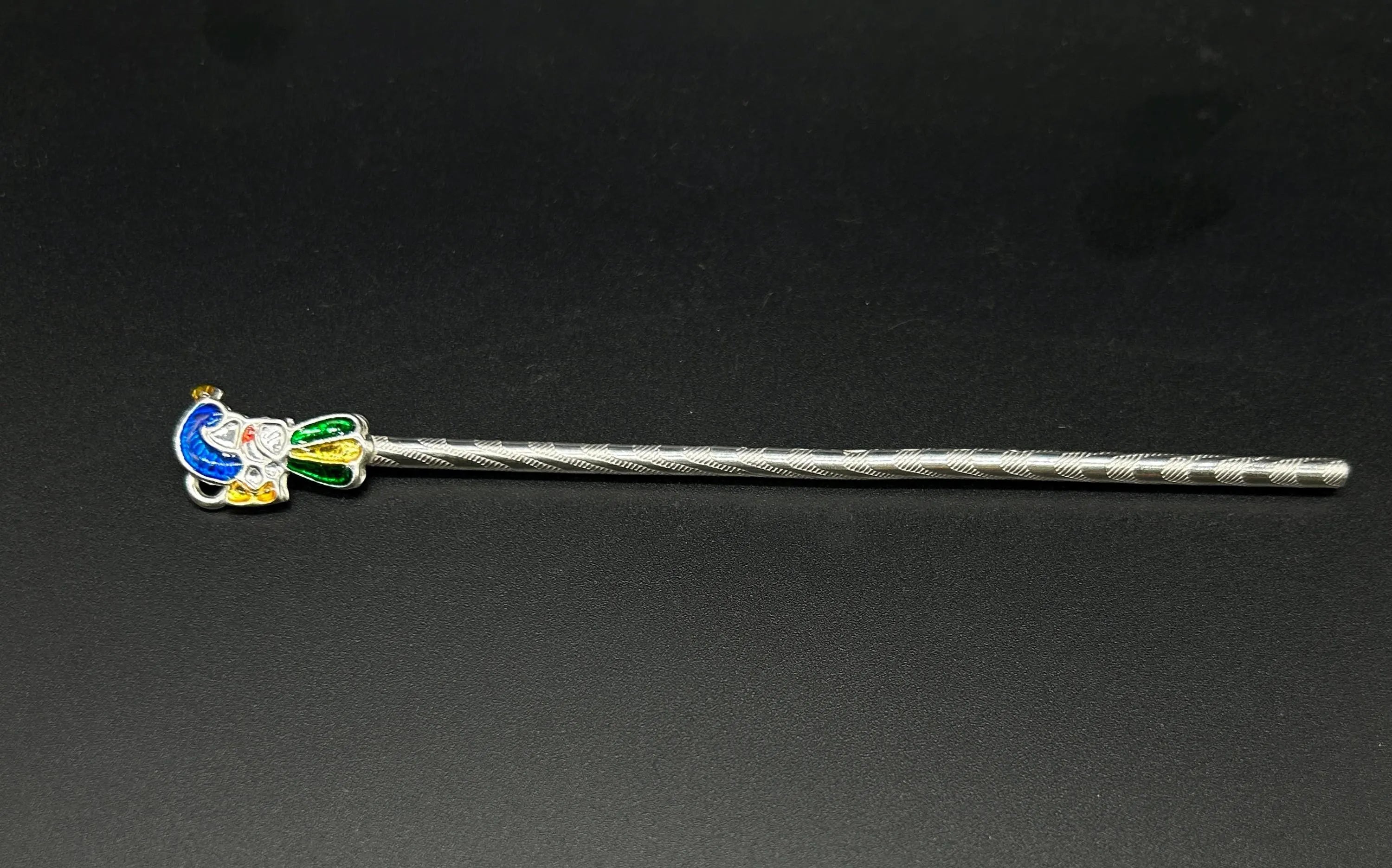 925 Sterling Silver Flute/bansuri for Lord Krishna/laddu Gopal ji and Gifting Purpose Flute