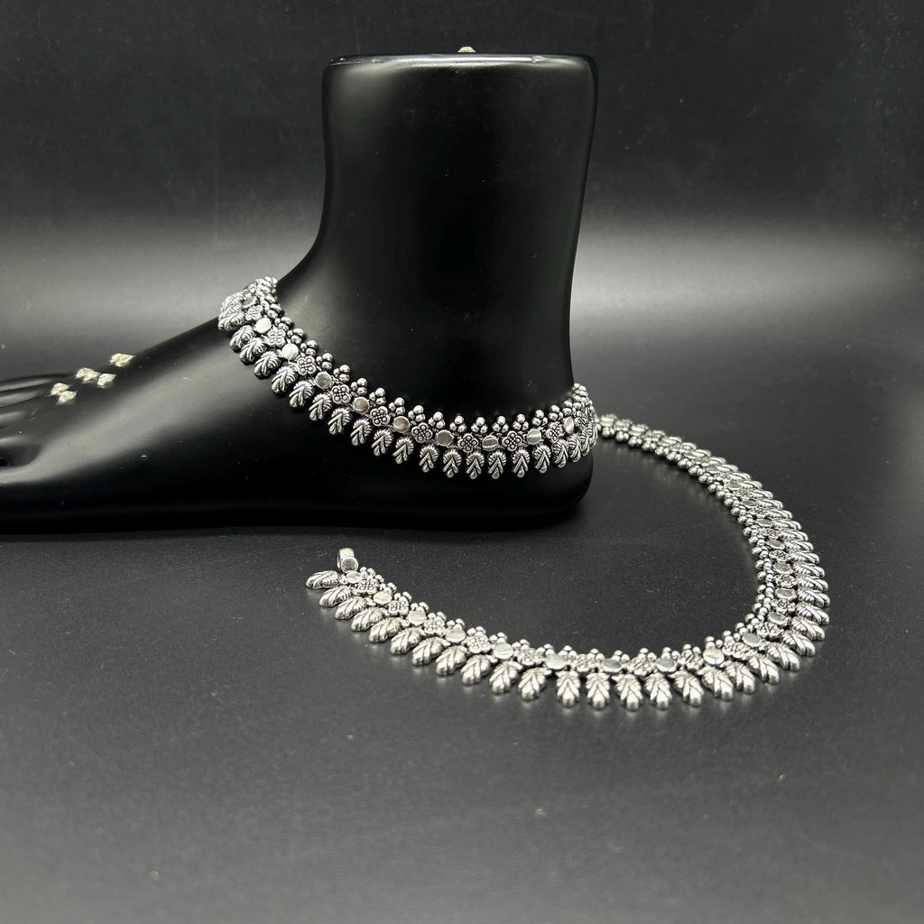 925 Sterling Silver Anklet / Silver Payal / Silver Anklet / Silver Bride Anklet / Silver Payal / Silver Designer Payal