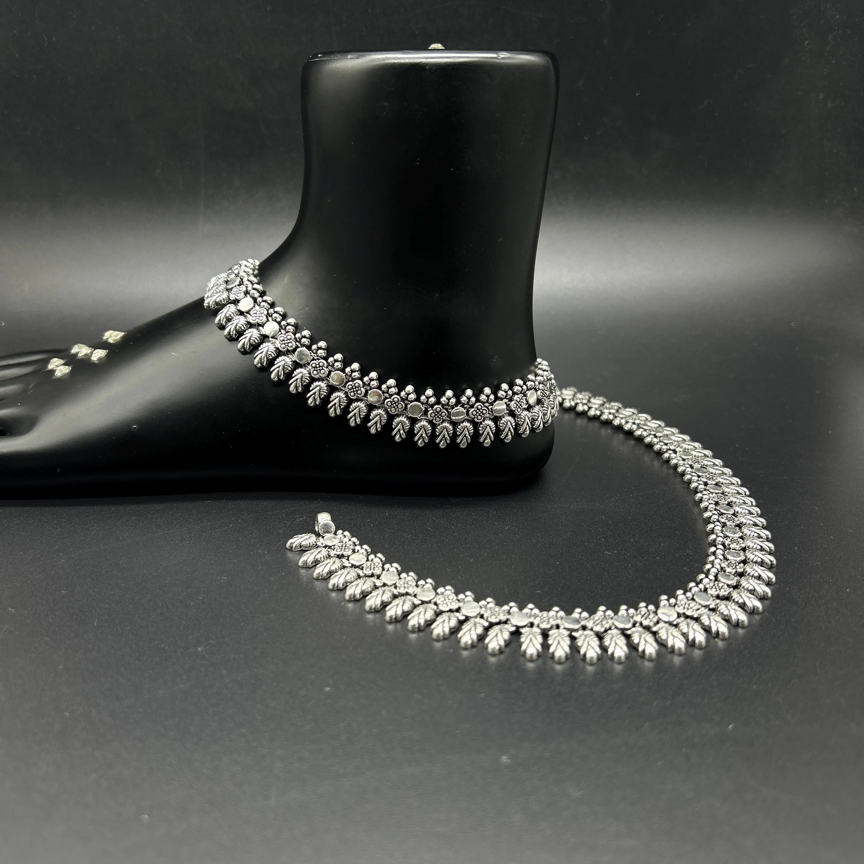 925 Sterling Silver Anklet / Silver Payal / Silver Anklet / Silver Bride Anklet / Silver Payal / Silver Designer Payal